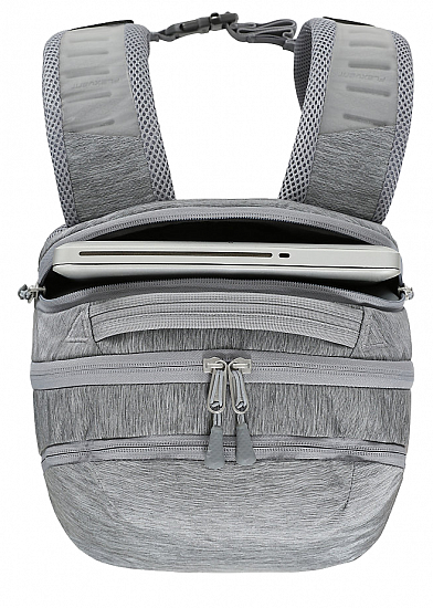 Рюкзак The North Face Cryptic Medium Grey Heather/Black - Фото 6 большая