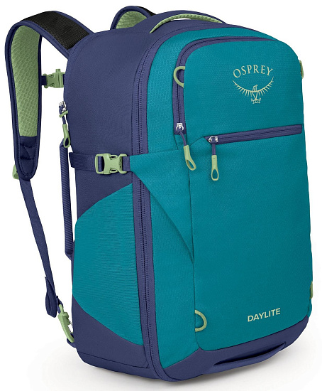 Рюкзак Osprey Daylite CO Travel Pack 35 Blue Spikemoss/Alkaline - Фото 1 большая