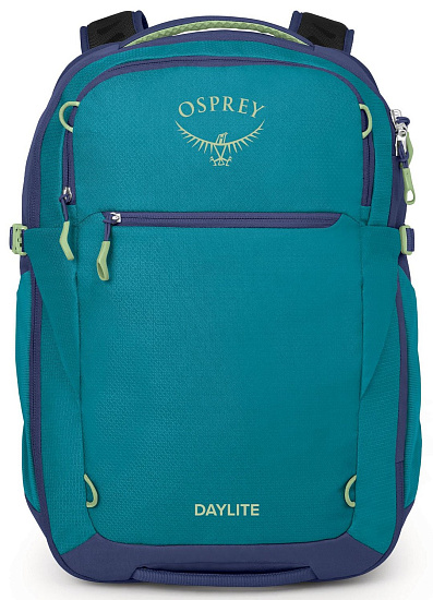 Рюкзак Osprey Daylite CO Travel Pack 35 Blue Spikemoss/Alkaline - Фото 3 большая