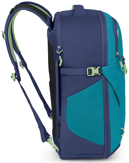 Рюкзак Osprey Daylite CO Travel Pack 35 Blue Spikemoss/Alkaline - Фото 4 большая