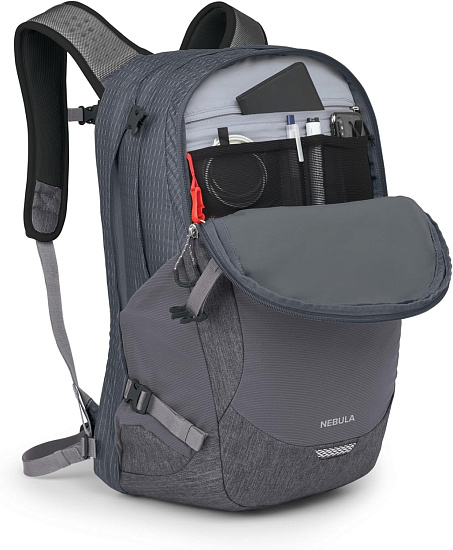 Рюкзак Osprey Nebula 32 Tungsten/Soundwave Grey Heather - Фото 4 большая