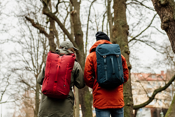 Рюкзак Lundhags Knarven 25 Dk Red - Фото 5 большая