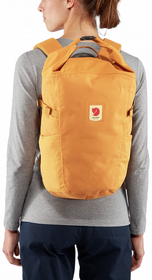 Рюкзак Fjallraven Ulvo Rolltop 23 Red Gold - Фото 3 большая