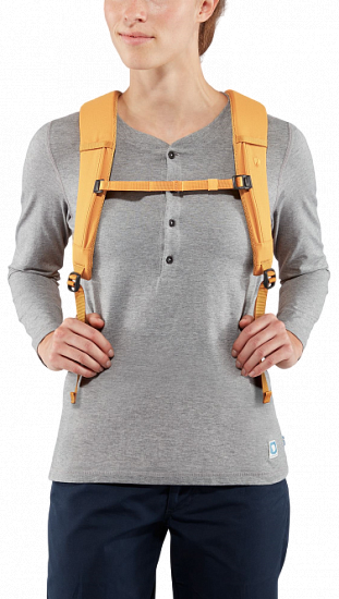 Рюкзак Fjallraven Ulvo Rolltop 23 Red Gold - Фото 4 большая