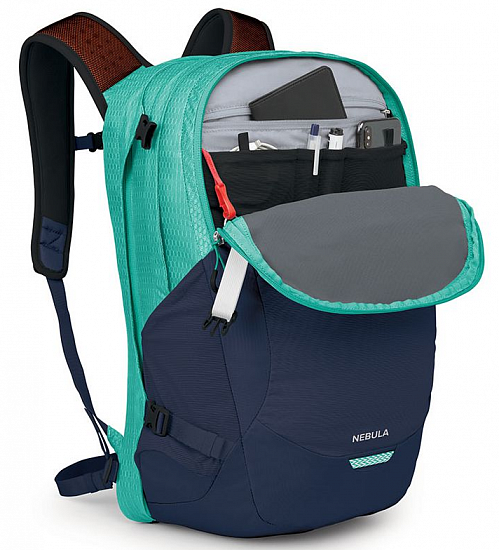 Рюкзак Osprey Nebula 32 Reverie Green/Cetacean Blue - Фото 4 большая