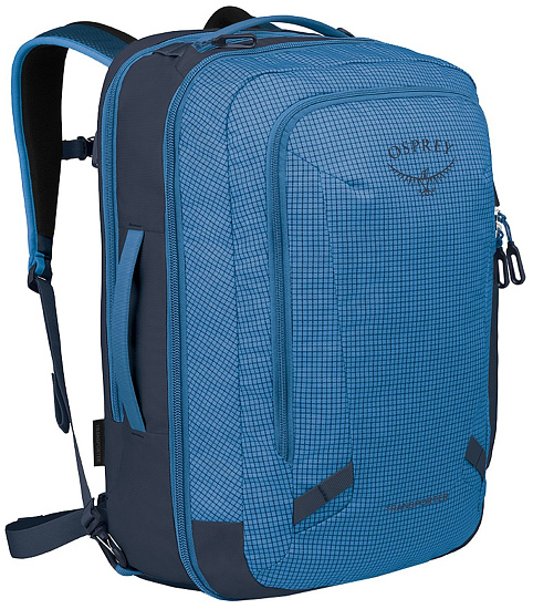 Рюкзак Osprey Transporter Carry On 44 Blue Flame/Scoria Blue - Фото 1 большая