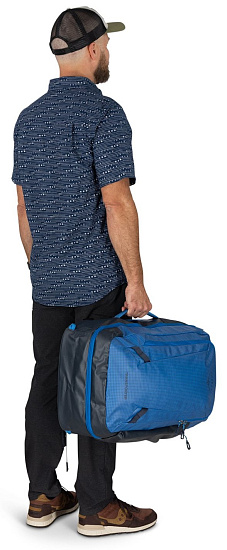 Рюкзак Osprey Transporter Carry On 44 Blue Flame/Scoria Blue - Фото 6 большая