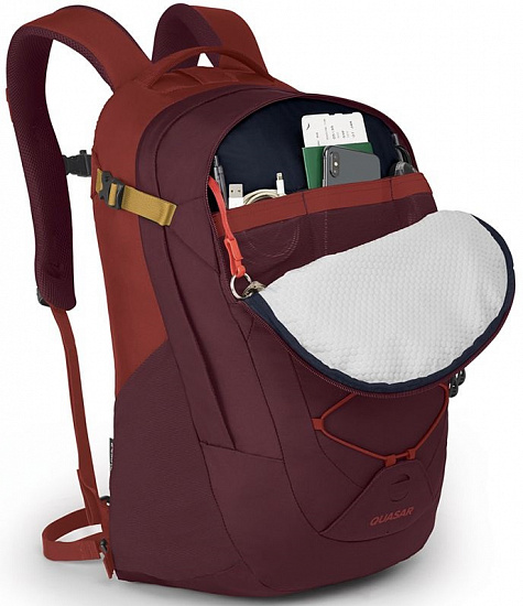 Рюкзак Osprey Quasar 28 Zircon Red - Фото 4 большая