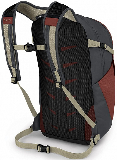 Рюкзак Osprey Daylite Plus Acorn Red/Tunnel Vision Grey - Фото 2 большая