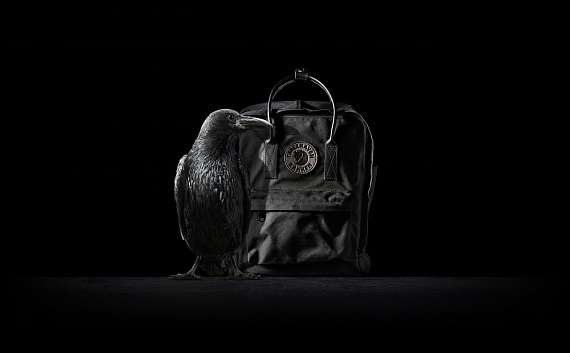 Рюкзак Fjallraven Kanken No. 2 Black - Фото 4 большая
