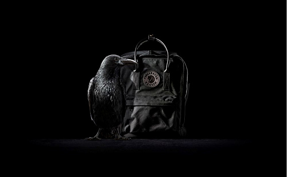 Рюкзак Fjallraven Kanken No. 2 Laptop 15" Black - Фото 6 большая