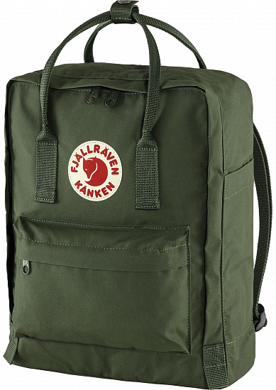 Рюкзак Fjallraven Kanken Forest Green - Фото 3 большая