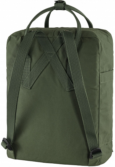 Рюкзак Fjallraven Kanken Forest Green - Фото 4 большая