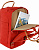 Рюкзак Fjallraven Kanken No. 2 Laptop 15" Deep Red - Фото 6 малая