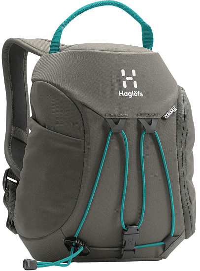 Рюкзак Haglofs Corker XS Magnetite/Alpine Green - Фото 3 большая