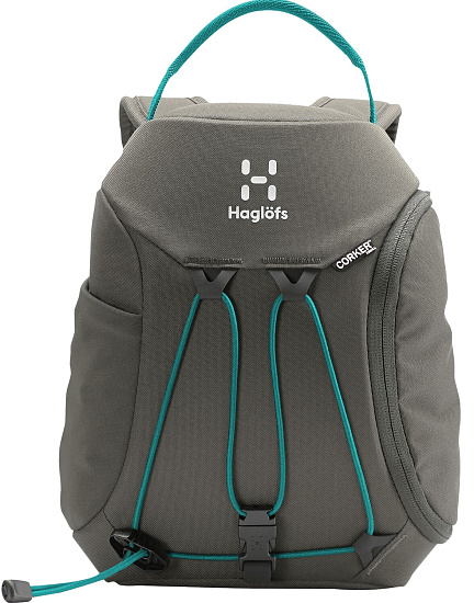 Рюкзак Haglofs Corker XS Magnetite/Alpine Green - Фото 4 большая