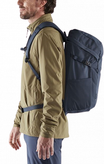 Рюкзак Fjallraven Ulvo 30 Black - Фото 3 большая