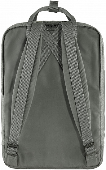Рюкзак Fjallraven Kanken Re-Wool Laptop 15" Granite Grey - Фото 2 большая