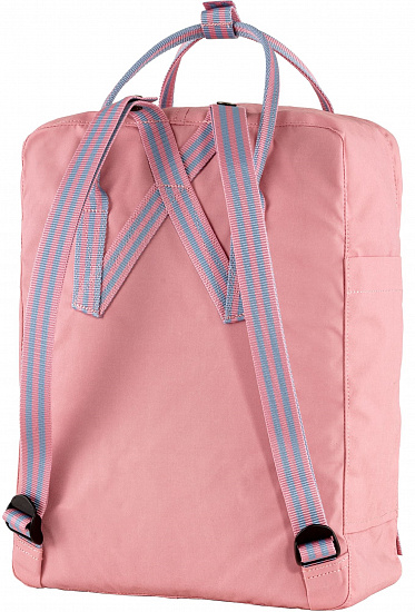 Рюкзак Fjallraven Kanken Pink/Long Stripes - Фото 4 большая
