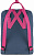Рюкзак Fjallraven Kanken Royal Blue/Flamingo Pink - Фото 2 малая
