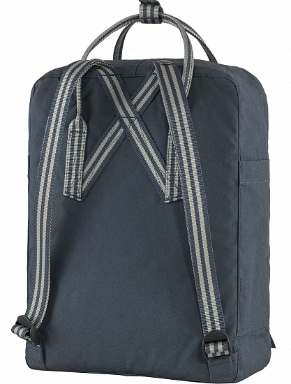 Рюкзак Fjallraven Kanken Navy/Long Stripes - Фото 4 большая