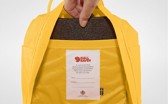 Рюкзак Fjallraven Kanken Mini Ox Red - Фото 8 большая
