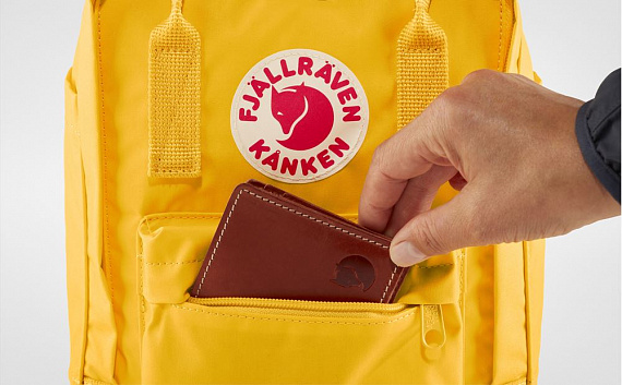 Рюкзак Fjallraven Kanken Mini Ox Red - Фото 9 большая