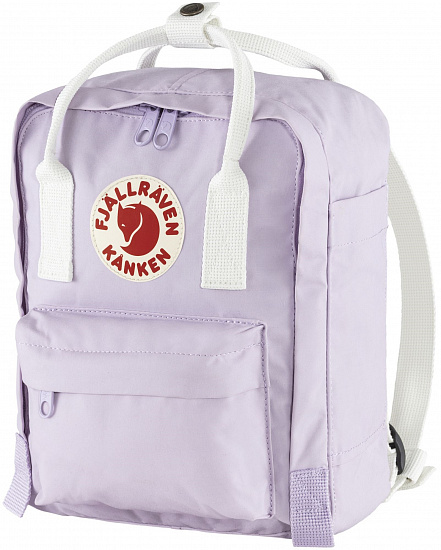 Рюкзак Fjallraven Kanken Mini Pastel Lavender/Cool White - Фото 3 большая
