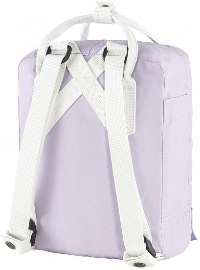 Рюкзак Fjallraven Kanken Mini Pastel Lavender/Cool White - Фото 4 большая