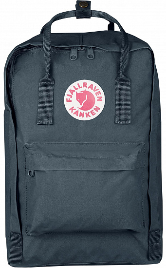 Рюкзак Fjallraven Kanken Laptop 15" Graphite - Фото 1 большая