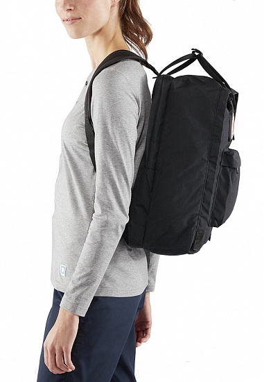 Рюкзак Fjallraven Kanken Laptop 17" Graphite - Фото 4 большая