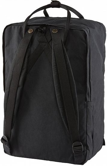Рюкзак Fjallraven Kanken Laptop 17" Black - Фото 2 большая