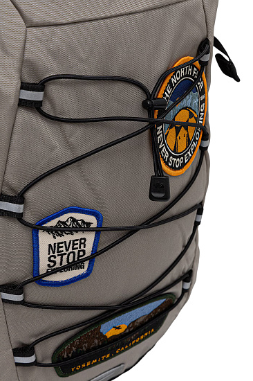Рюкзак The North Face Borealis Classic Patch Stone Slab/Tnf Black/Patch - Фото 4 большая