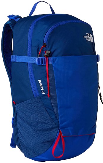 Рюкзак The North Face Basin 24 Estate Blue/Tnf Blue - Фото 1 большая