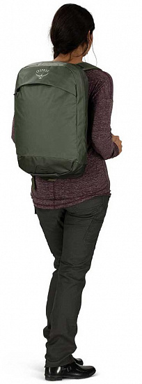 Рюкзак Osprey Transporter Panel Loader Haybale Green - Фото 6 большая
