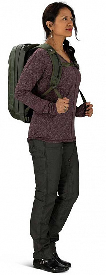 Рюкзак Osprey Transporter Panel Loader Haybale Green - Фото 7 большая