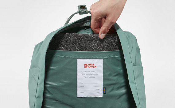 Рюкзак Fjallraven Kanken Leaf Green - Фото 2 большая