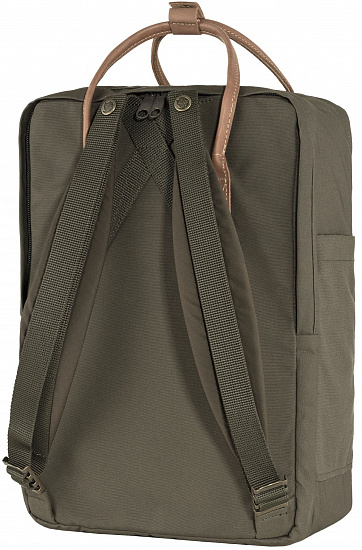 Рюкзак Fjallraven Kanken No. 2 Laptop 15" Dark Olive - Фото 4 большая