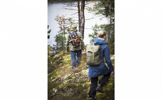 Рюкзак Fjallraven Rucksack No.21 Large Deep Blue - Фото 3 большая