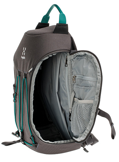 Рюкзак Haglofs Corker Small Magnetite/Alpine Green - Фото 7 большая