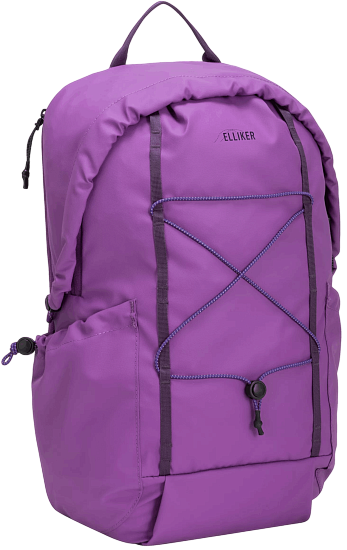 Рюкзак Elliker Kiln Hooded Zip Top 22 Elec Purple - Фото 2 большая