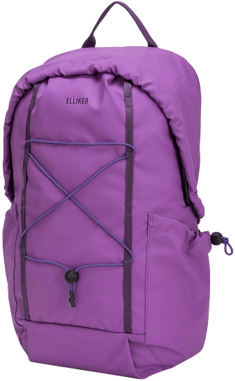 Рюкзак Elliker Kiln Hooded Zip Top 22 Elec Purple - Фото 6 большая