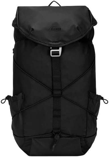 Рюкзак Elliker Wharfe Flap Over 22 Black - Фото 1 большая