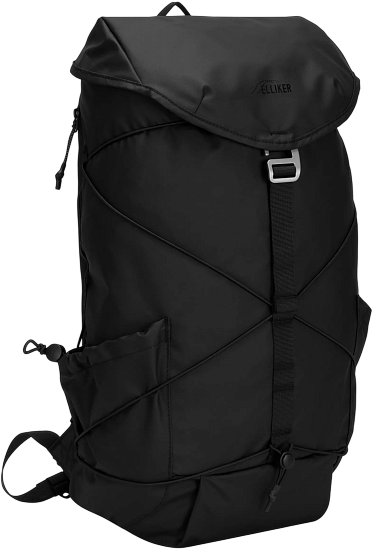 Рюкзак Elliker Wharfe Flap Over 22 Black - Фото 2 большая