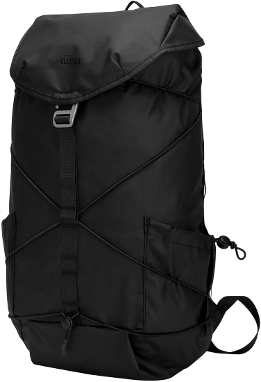 Рюкзак Elliker Wharfe Flap Over 22 Black - Фото 6 большая