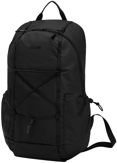 Рюкзак Elliker Keswick Zip Top 22 Black - Фото 6 большая