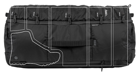 Рюкзак Matador Seg 42 Черный - Фото 7 большая