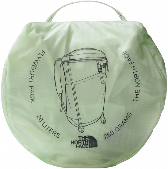 Рюкзак The North Face Flyweight Daypack Lime Cream/Asphalt Grey - Фото 3 большая