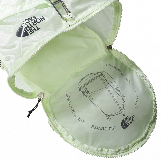 Рюкзак The North Face Flyweight Daypack Lime Cream/Asphalt Grey - Фото 4 большая