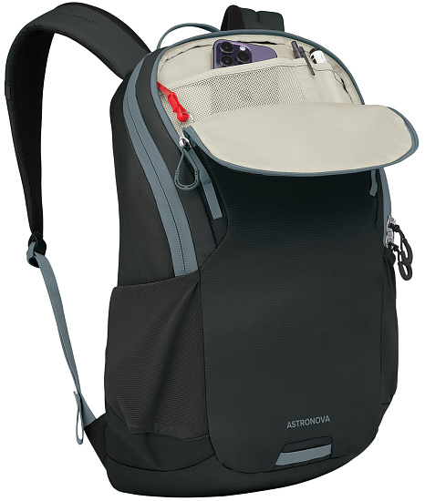 Рюкзак Osprey Astronova Black/Shale Grey - Фото 3 большая